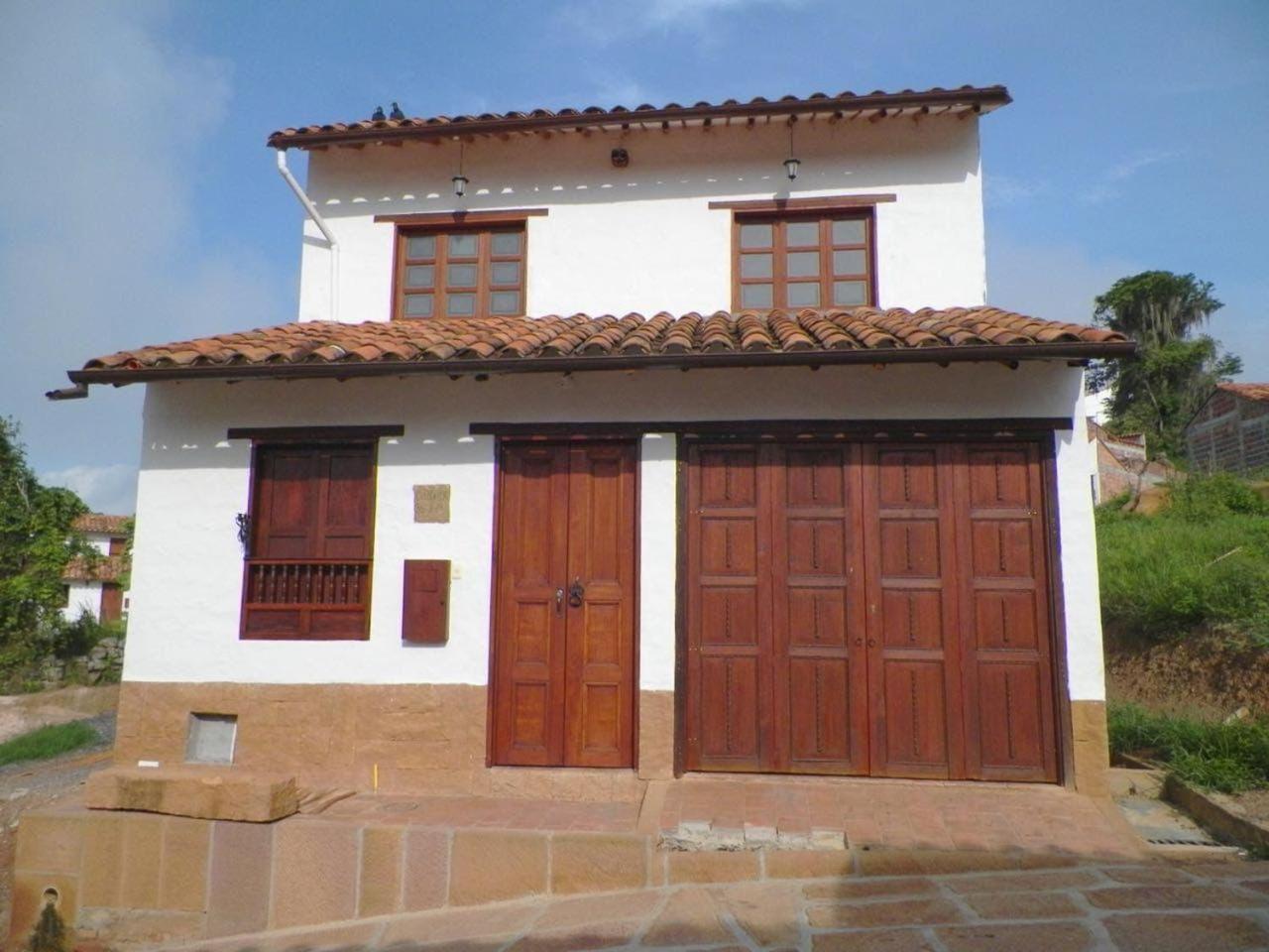 Hotel La Casa Del Toche Barichara Esterno foto